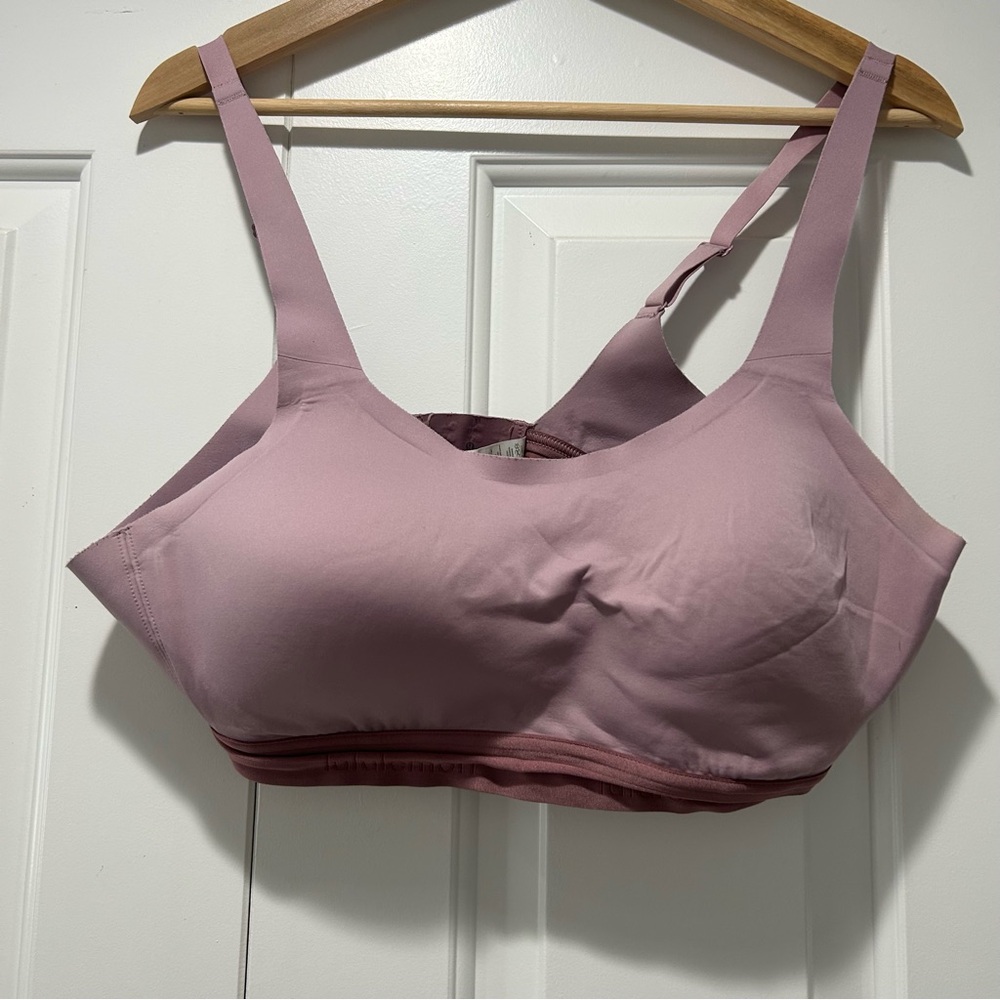 lululemon athletica Wireless Light Support Bra - Dusty Pink